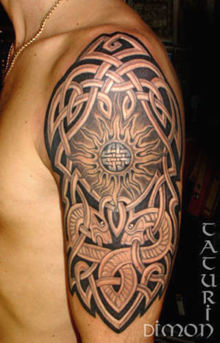 arm celtic tattoo design